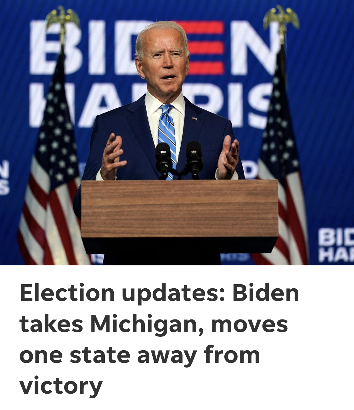 GAME IS OVER FOR TRUMP- BIDEN HAS WON THE PRESIDENCY